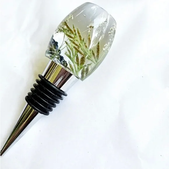 🌺Handmade | Resin Wine Stopper | Unique - Picture 3 of 4